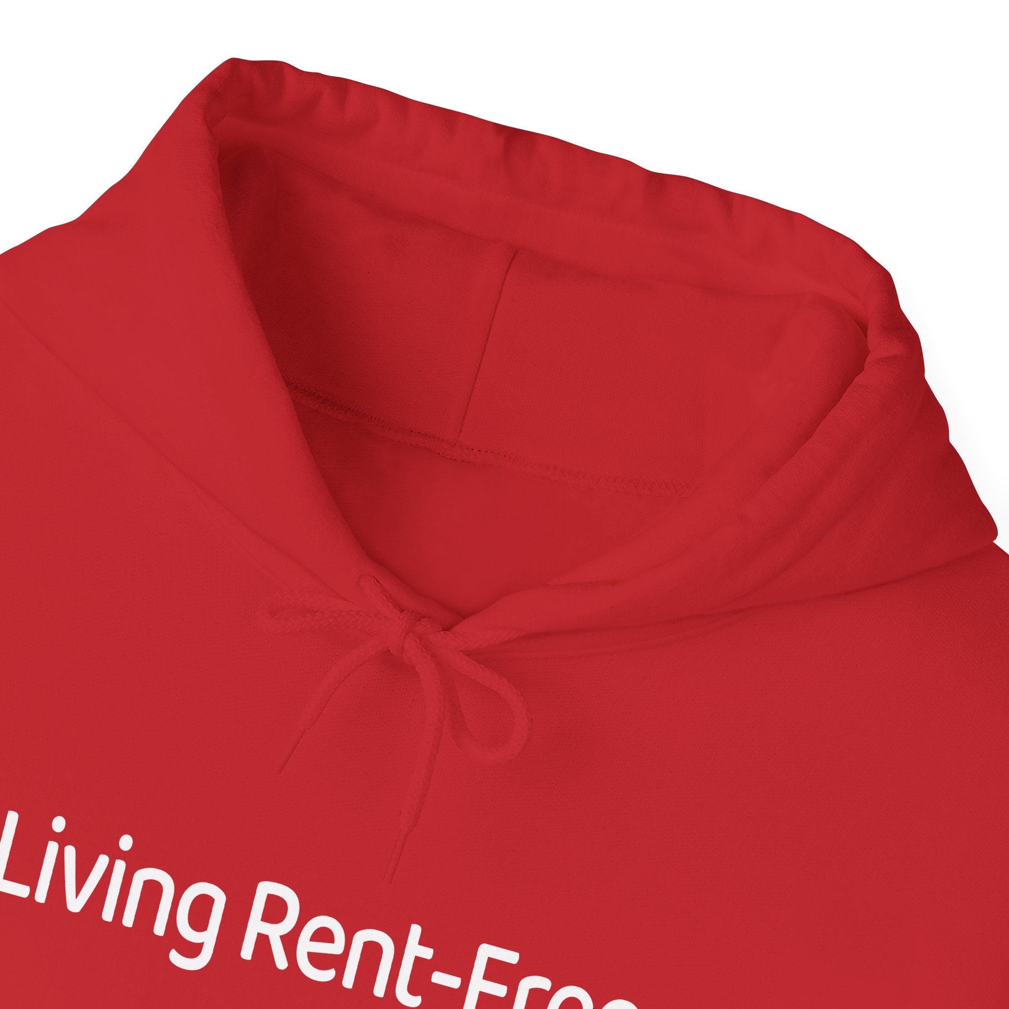 Living Rent • Free Hoodie – Aesthetic Gen-Z Hoodie | Unbothered & Thriving